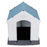 "Cozy Water-Resistant Dog House for Small to Medium Outdoor Pets"