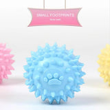 Small Rubber Fetch Balls for Dogs in Cute Colors - TPR Puppy Toys for Teething and Chew Time