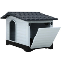 "Cozy Plastic Dog Shelter"