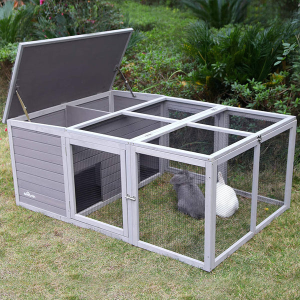 Rabbit and Guinea Pig Hutch House.      