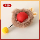 "Automatic Interactive Cat Toy: USB Rechargeable Rolling Ball Teaser for Playful Cats & Kittens!"