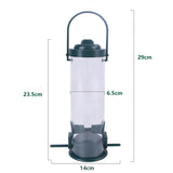 Automatic Outdoor Bird Feeder - Multi-Hole Hanging Dispenser for Small Birds