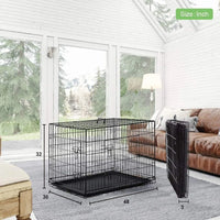 24,30,36,42,48 Inch Dog Crates for Large Dogs            