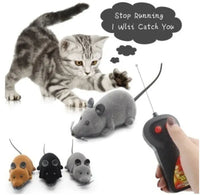 Wireless Remote Control Cat Toy with Simulation Mouse - Interactive Funny Cat Toy