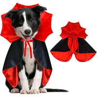 "Spooktacular Medium Dog Halloween Costumes - Vampire Cloak & Devil Outfit for Dogs!"