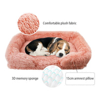 Luxurious Plush Dog Bed for Ultimate Comfort and Style!