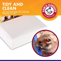 "Super Absorbent Cage Liners for Small Animals - Pack of 7"