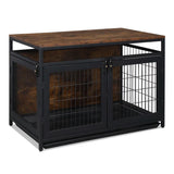 Luxurious 37.4" Furniture Dog Cage