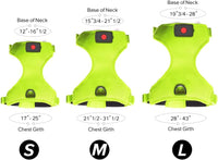 Premium LED Dog Harness - Rechargeable Reflective Vest for Small to Large Dogs 