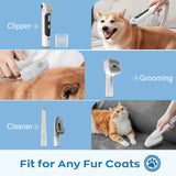 Dog & Cat Grooming Kit & Vacuum, 12Kpa 5 in 1 Grooming Kits        