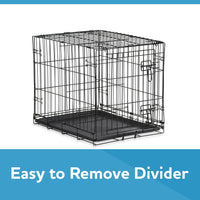 Extra Large 48" Single-Door Folding Dog Crate with Divider - Perfect for Your Pup!