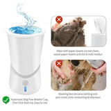 Automatic Dog Paws Cleaner or Foot Washer Cup, portable paw cleaner for small and medium-sized dogs 