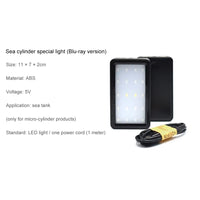 1.5L Mini Betta Fish Tank - Desktop Aquascaping with Water Filter, USB Air Pump, and LED Lighting