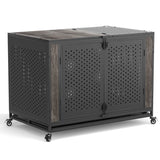 "Anxiety-Proof Dog Crate Furniture: The Ultimate Chew-Resistant Solution"