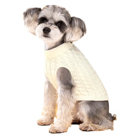 Pet Apparel: Cozy Sweaters for Small to Medium Dogs, Winter Shirt Vest Coat for Large Puppies