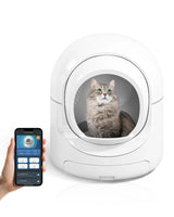 Revolutionary Self-Cleaning Cat Litter Box - App Control, Odor-Elimination