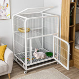 Luxurious Villa Rabbit Cage - Spacious Indoor Home for Your Bunny with Special Breeding Area