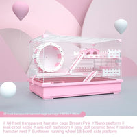 "Djungarian Hamster Deluxe Villa with Acrylic Accessories Set"