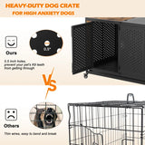 "Anxiety-Proof Dog Crate Furniture: The Ultimate Chew-Resistant Solution"