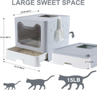 Large Cat Litter Box 