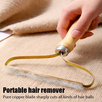 Ultimate Pet Hair Remover - Portable Manual Scraper & Lint Cleaner for Effortless Cat Hair Removal