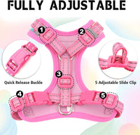 Adjustable Cat Harness and Leash Set for Walking - Escape Proof Vest for Large and Small Cats and Kittens