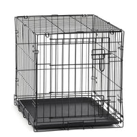 Extra Large 48" Single-Door Folding Dog Crate with Divider - Perfect for Your Pup!