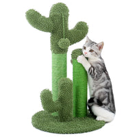 23" Cactus Cat Scratching Posts                       Medium Sisal Cat Scratcher,Green