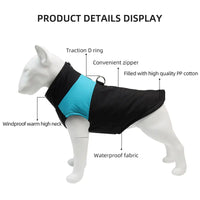 "Ultimate Waterproof Pet Vest Jacket - Cozy Winter Coat for Small, Medium & Large Dogs - Perfect for Golden Retrievers & Puppies!"