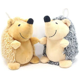 Interactive Hedgehog Stuffed Plush Dog Chew Toy for Small, Medium, and Large Dogs