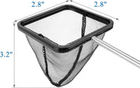 Telescopic Aquarium Fish Net with Extendable Handle and Fine Mesh - Aquarium Tank Accessories