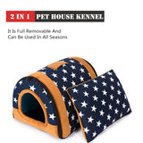 Foldable Pet House and Travel Dog Bed