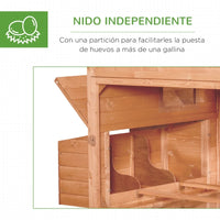 137" Chicken Coop Wooden Large House       