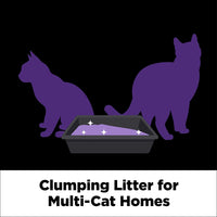 Platinum SLIDE Easy Clean, Clumping Litter, Multi-Cat, 37 Lbs