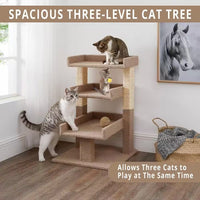 Beige Cat Tree Tower 