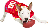 Official NFL Kansas City Chiefs Dog Jersey - Medium Size