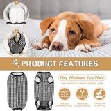 "X-Large Stylish Dog Diapers & Recovery Pants - Perfect for Male & Female Dogs During Heat or Surgery!"