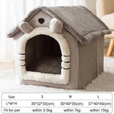 Arctic Velvet Premium Luxury Cat House Bed