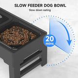 Elevate Your Dogs & Cats Dining Experience with an Adjustable Food and Water Bowl!