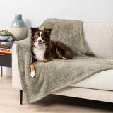 Luxurious Fluffy Waterproof Dog Blanket for Small & Medium Dogs     