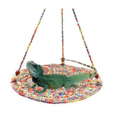 "Reptile Paradise: Deluxe Bearded Dragon Hammock Swing"