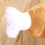 Pet Squeaky Chicken Leg Chew Toy for Dogs