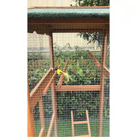 Outdoor Wooden Bird Cage