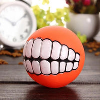 Squeaky Dog Ball Toy for Fetch and Chew - Funny Pet Puppy Toy with Squeaker Sound