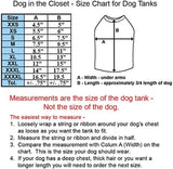 Customizable Dog Tank/T-Shirt - Huge Color & Size Selection!