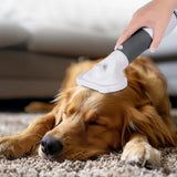 "2-in-1 Dog Hair Dryer & Grooming Brush – Adjustable Temperature Pet Care Tool for Small Dogs and Cats!"