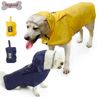 "Premium Waterproof Dog Raincoat - Perfect for Golden Retrievers & All Breeds - Stylish Hooded Design for Small to Large Dogs!"