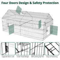 86''X40'' Large Waterproof Chicken Coop            