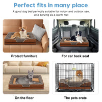 Premium Orthopedic Dog Bed for Small Dogs - Luxurious Supportive Foam Sofa 