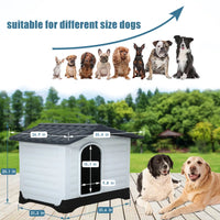 "Cozy Plastic Dog Shelter"